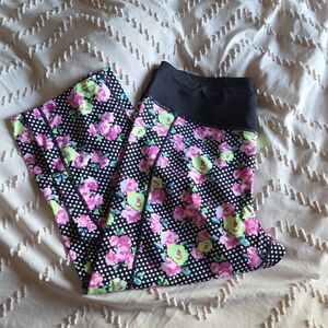 Floral Polka Dot Leggings